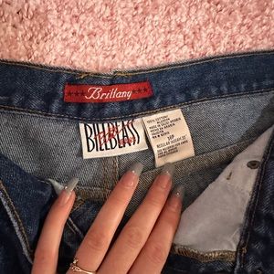 Vintage y2k early 2000s bill blass flare denim jeans marked size 16